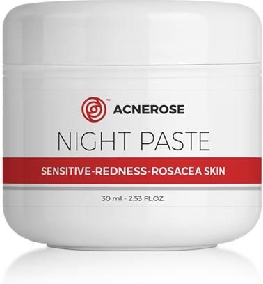 Krem Acnerose Night Paste Sensitive Redness Rosacea Skin Pasta Na Trądzik Różowaty na noc 30ml