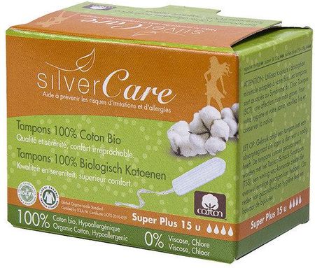 Masmi Masmi, Silver Care Organiczne Tampony 15 Szt. 