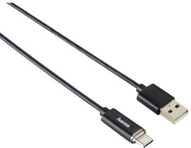 Hama USB Typu C Led 1,0 M (74255)