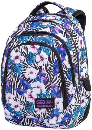 Coolpack Plecak młodzieżowy szkolny Drafter Flower Zebra 67975CP C10262
