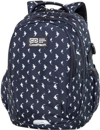Coolpack Plecak młodzieżowy szkolny Factor Sharks 68835CP C02181
