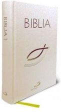 Zdjęcie Biblia z rybką - biała z paginatorami - Wejherowo