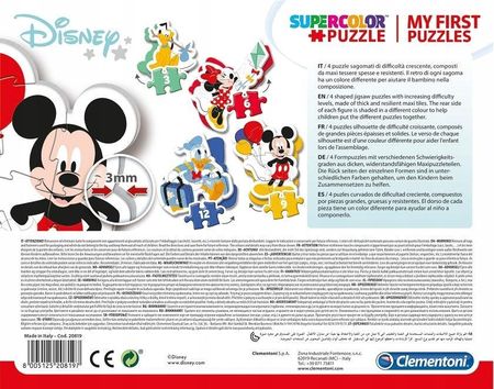 Clementoni Moje Pierwsze Puzzle Mickey Mause - Ceny i opinie