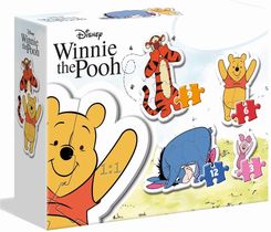 Zdjęcie Clementoni Puzzle Kubuś Puchatek 3W1 - Kórnik