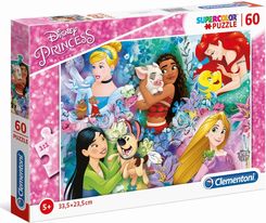 Zdjęcie Clementoni Disney Princess Puzzle Super Kolor 60El. - Marki