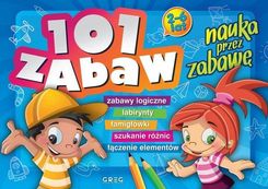 101 zabaw - nauka przez zabawę. kolorowe ilustracje Greg