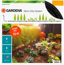 Gardena Micro-Drip-System - linia kroplujaca do rzędów roślin - zestaw S (13010-20)