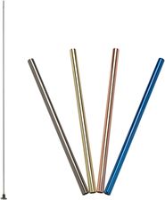Zdjęcie Lurch Stalowe Słomki Do Napojów Kolorowe, 18 Cm 4 Szt. (Lu00240990) - Pyrzyce