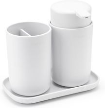 Zdjęcie Brabantia zestaw akcesoriów łazienkowych ReNew biały 3 szt. - Golub-Dobrzyń