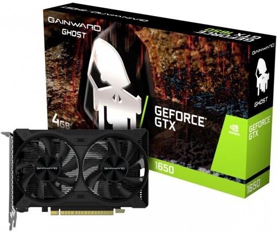 グラフィックボード・グラボ・ビデオカード GAINWARD GHOST GTX 1650 4GB Gainward GeForce GTX 1650 Ghost 4GB GDDR6 (471056224-1808