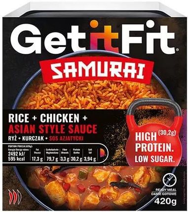 Posiłek Wysokobiałkowy 420g Get It Fit Samurai
