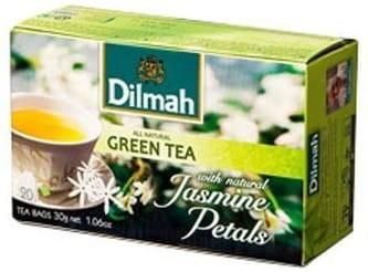 Herbata DILMAH GREEN JAŚMIN 20t*1,5g zielona