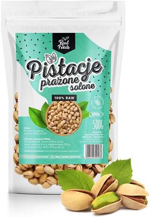 Real Foods Pistacje Prażone Solone 1000g