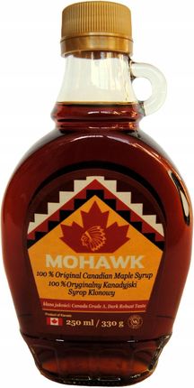 Syrop Klonowy Klasa A 250ml 330g Mohawk Kanada