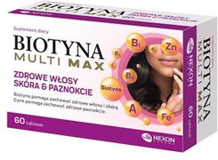 Zdjęcie Nexon Pharma Sp. Z O.O. BIOTYNA MULTI MAX 60tabl.  - Wągrowiec