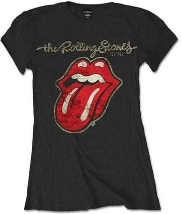 The Rolling Stones Tee Plastered Tongue M