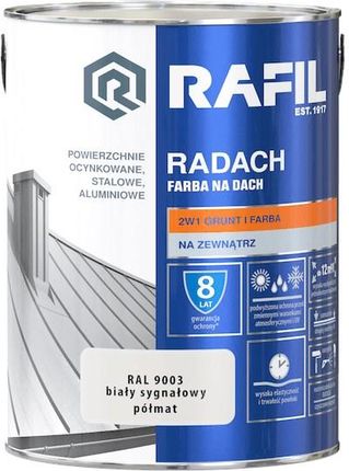 Rafil Radach RAL9003 Biały Sygnałowy 5L