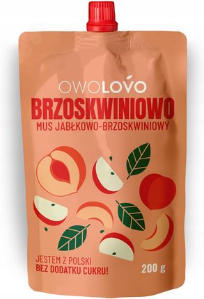 Owolovo * Mus brzoskwiniowo-jabłkowy 200g