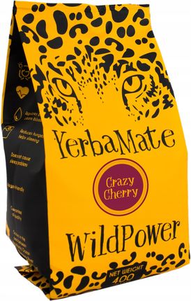 WildPower Yerba Mate Crazy Cherry 400g
