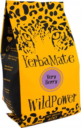 WildPower Yerba Mate Very Berry 400g