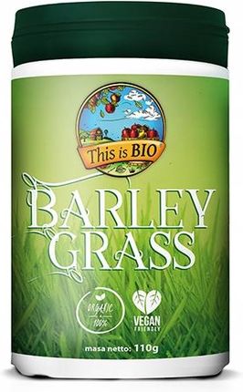 Barley Grass 110g This is Bio Młody jęczmień 100%
