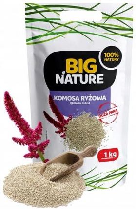 BIG NATURE Quinoa Komosa Ryżowa Biała białko 1kg