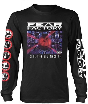 Fear Factory Soul Of A New Machine Long Sleeve Shirt S - Ceny i opinie T-shirty i koszulki męskie GUYE