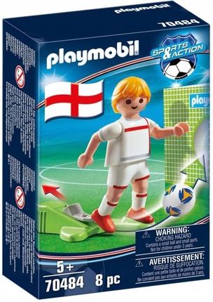 Playmobil 70484 Sports & Action Piłkarz Reprezentacji Anglii