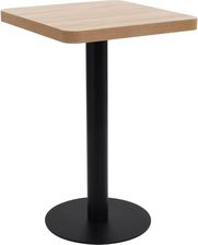 Zdjęcie VidaXL Stolik bistro jasnobrązowy 50x50 cm MDF 286427 - Reda