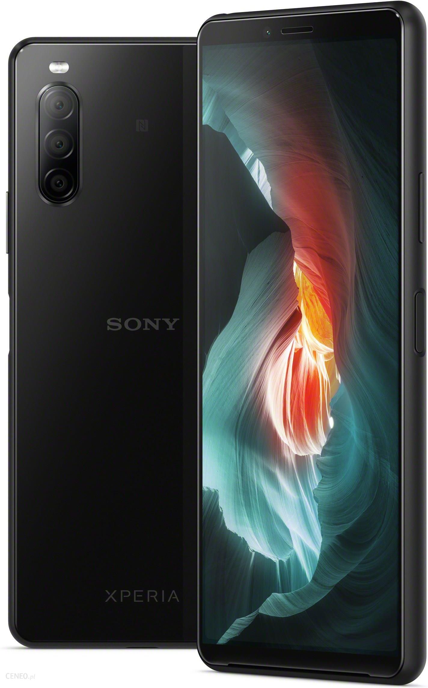 Sony Xperia 10 Ii 4 128gb Czarny Cena Opinie Na Ceneo Pl