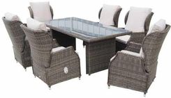 Zdjęcie Bel Giardino Roma Brązowy Mat Komplet Mebli Ogrodowych - Łazy