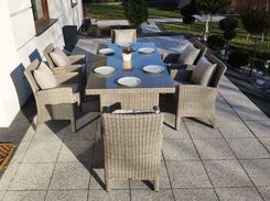 Zdjęcie Bel Giardino Granada Szary Jasny Komplet Mebli Ogrodowych - Mysłowice