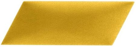 Stegu Panel Ścienny Tapicerowany Mollis Równoległobok 15x30cm Żółty P