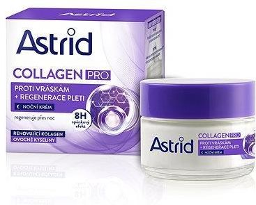 Krem Astrid Regenerująco-Przeciwzmarszczkowy Kolagenowy Collagen Pro Antiwrinkle And Regenerating Night Cream na noc 50ml