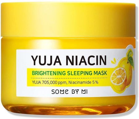 Some By Mi Rozjaśniająca Maska Do Twarzy Na Noc Yuja Niacin Brightening Sleeping 60 G