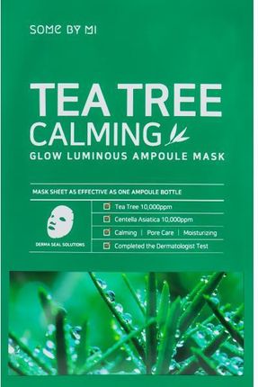 Some By Mi Kojąca Maska Do Twarzy Drzewo Herbaciane Tea Tree Calming Glow Luminous Ampoule Mask 25 G