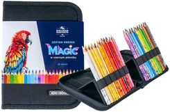 Zdjęcie Kohinoor Kredki Magic W Czarnym Piórniku 23 Kol + Blender - Łagów