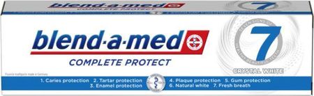 Blend-A-Med Wybielająca Pasta Do Zębów Complete Protect 7 Crystal White Toothpaste 140Ml