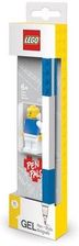 LEGO Długopis Żelowy Z Minifigurką Niebieski 52600 - Szkolne przybory do pisania