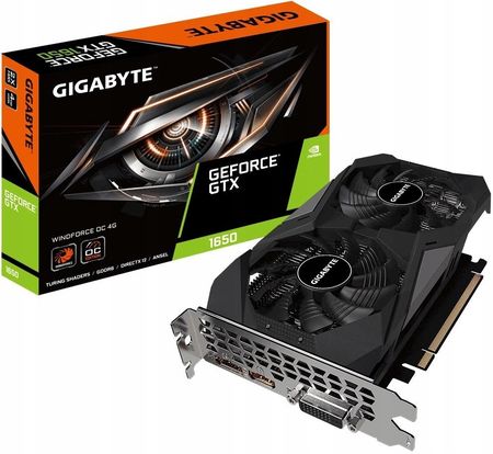 Gigabyte GeForce GTX 1650 D6 Windforce OC 4GB GDDR6 (GVN1656WF2OC4GD)