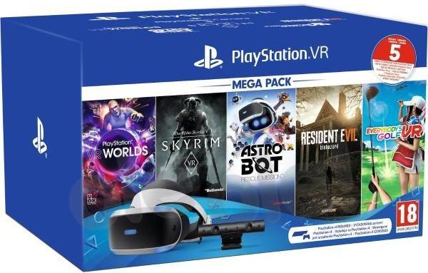 SONY PLAYSTATION VR GOGLE VR PLAYSTATION 4 PS4 ZESTAW