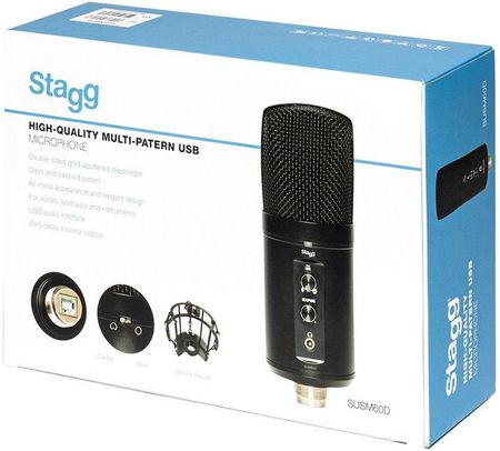 Stagg Susm60D -  Mikrofon Pojemnościowy Usb - zdjęcie 2