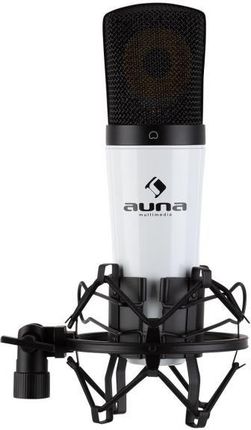 Auna Mic-920 Usb, Mikrofon Pojemnościowy, Usb, Wyjście Słuchawkowe, Plug Play, Biały