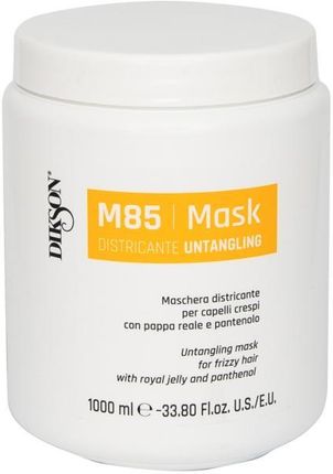 dikson Maska Dla Ułatwienia Rozczesywania Puszystych Włosów Z Mleczkiem Pszczelim I Pantenolem  M85 Untangling Mask 1000 ml