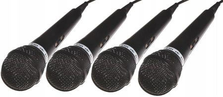 Zestaw Do Karaoke 4 X Mikrofon Dm-202