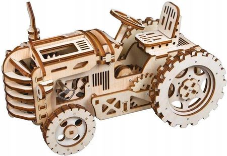 Robotime Drewniany Model Puzzle 3D Traktor