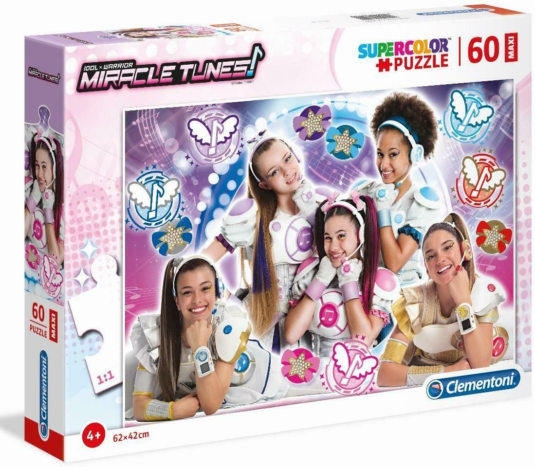 Clementoni Puzzle 60El. Super Kolor Miracle Tunes Maxi - Ceny i opinie ...