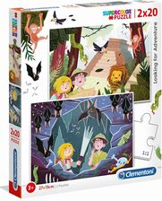Zdjęcie Clementoni Puzzle Supercolor Looking For Adventure 2W1 - Wschowa