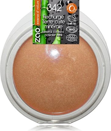 zao Refill Mineral Cooked puder  342 Bronze Copper 15g