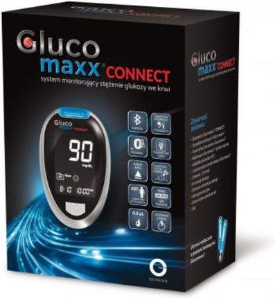 Glucomaxx Glukometr Connect Z Modułem Bluetooth